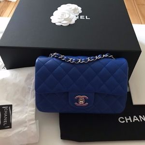 *NEW* Chanel Mini Flap Rectangular Lambskin 19C